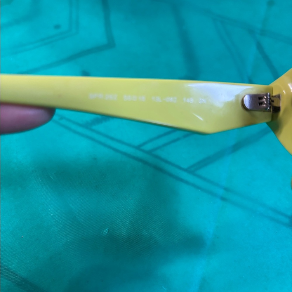 Prada Women's Sunglasses in Vibrant Yellow - Picture 7 of 9